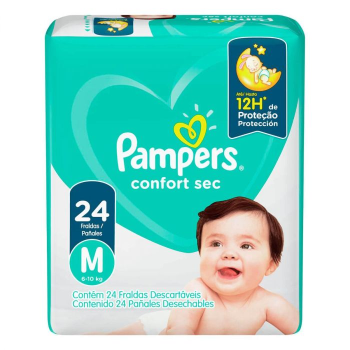 fralda pampers m