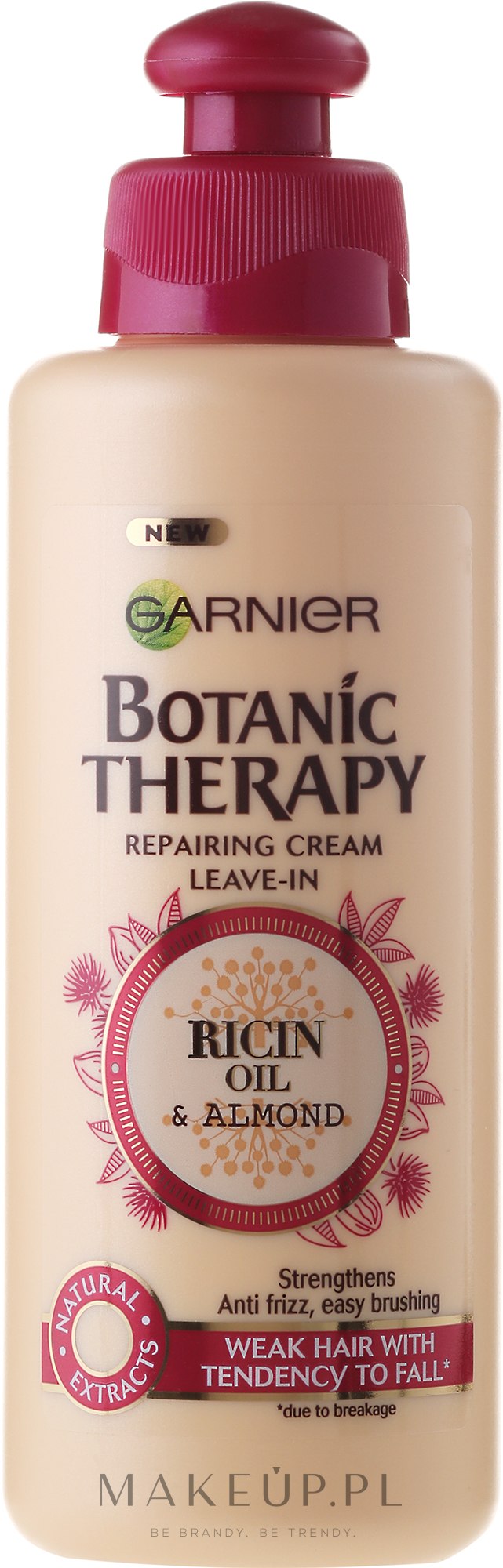 garnier botanic therapy krem do włosów olejek rycynowy