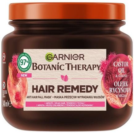 garnier botanic therapy maska do włosów olejek rycynowy