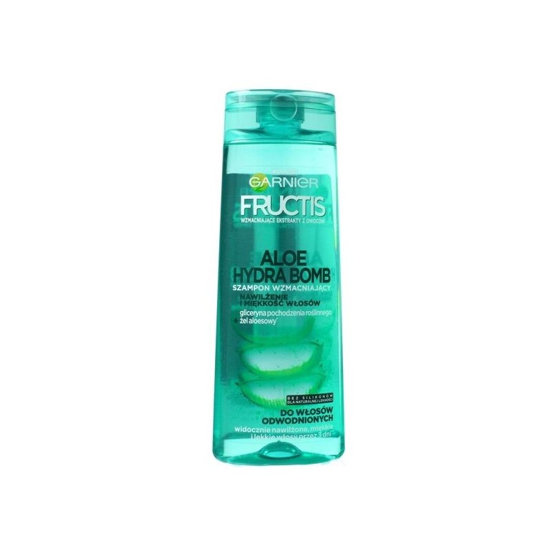 garnier fructis aloe hydra bomb szampon wzmacniający do włosów odwodnionych