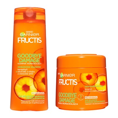 garnier fructis goodbye damage maska wzmacniająca do włosów bardzo zniszczonych