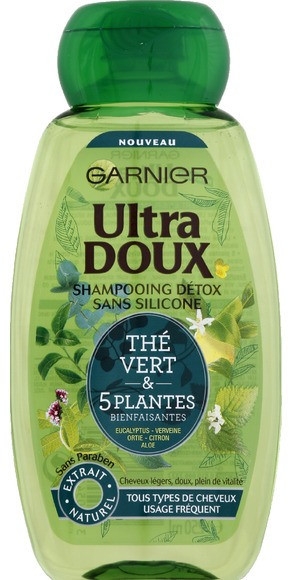 garnier ultra doux szampon nadający witalność siła 5 roślin