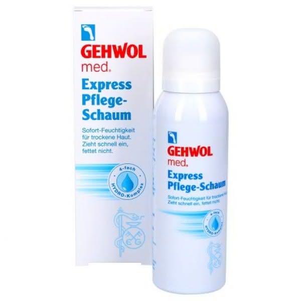 gehwol med express pflege-schaum pianka nawilżająca do skóry 125ml