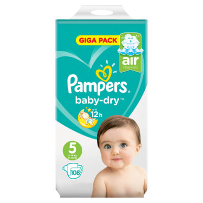 giga pack pampers 5