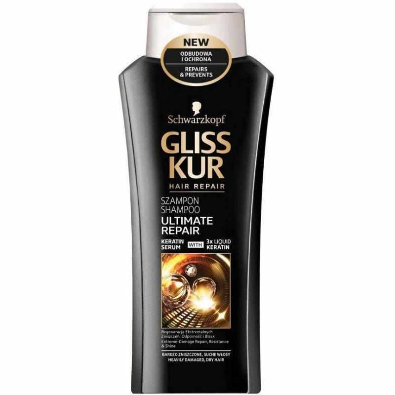 gliss kur keratin szampon wlosy pielegnacja