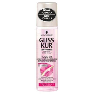 gliss kur liquid silk ekspresowa odżywka regenerująca do włosów wizaz