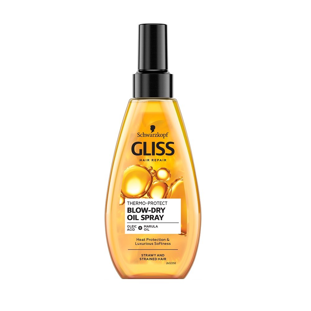 gliss kur thermo-protect termoochronny olejek do włosów 150 ml