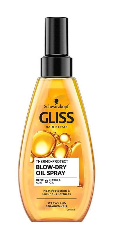 gliss kur thermo-protect termoochronny olejek do włosów 150 ml