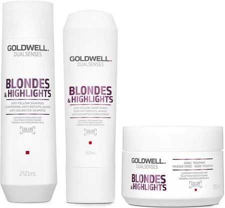 goldwell blondes szampon odżywka