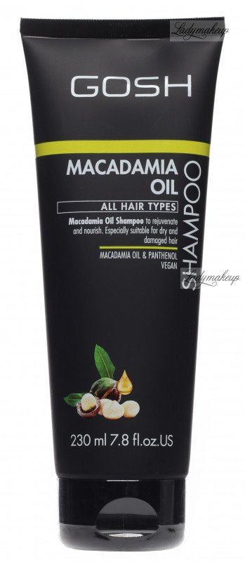 gosh macadamia oil szampon opinie