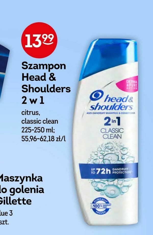 head shoulders szampon w zabce