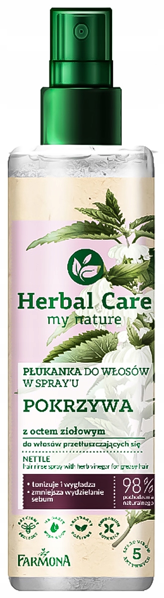 herbal care odżywka do włosów w sprayu pokrzywa