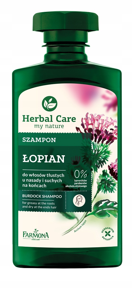 herbal care łopian szampon opinie