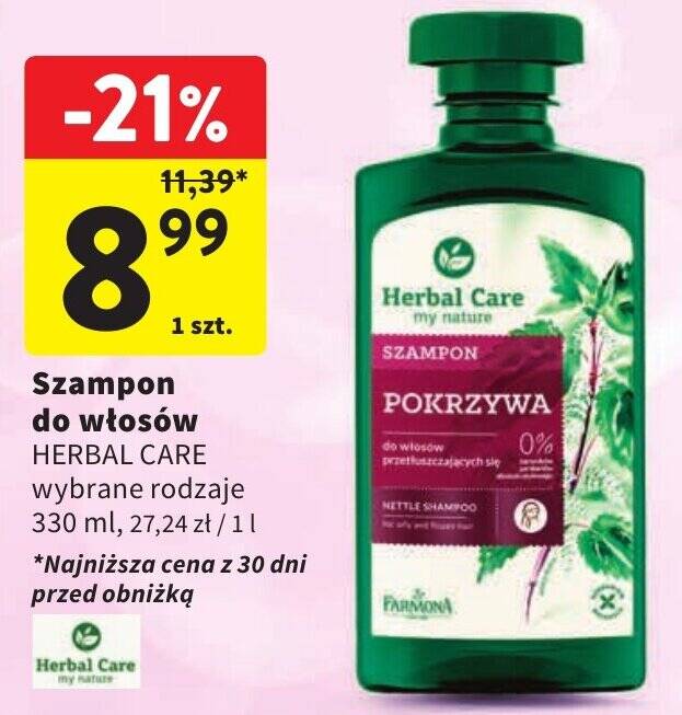 herbal care rossmann szampon