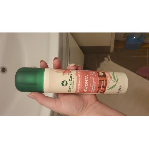 herbal care suchy szampon 2w1 piwonia