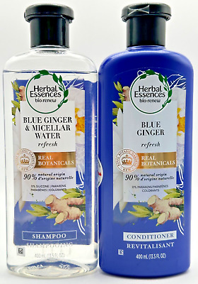 herbal essences szampon micellar water and blue ginger