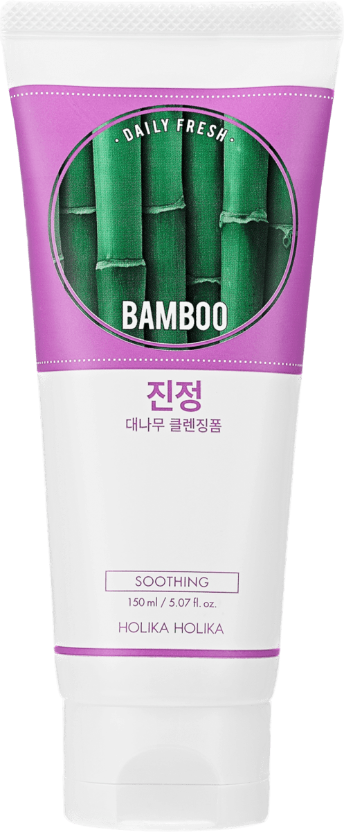 holika holika bamboo łagodząca pianka do twarzy e kobieca