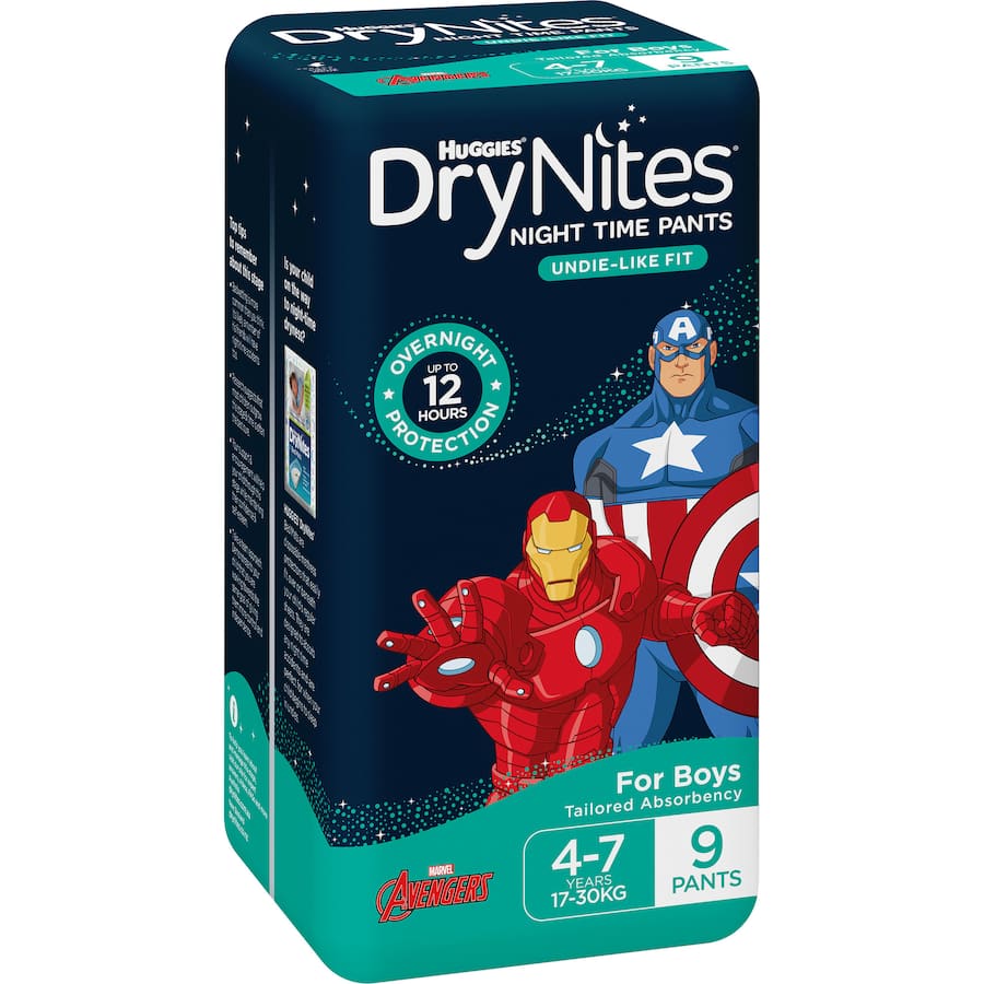 huggies drynites 4-7 boy