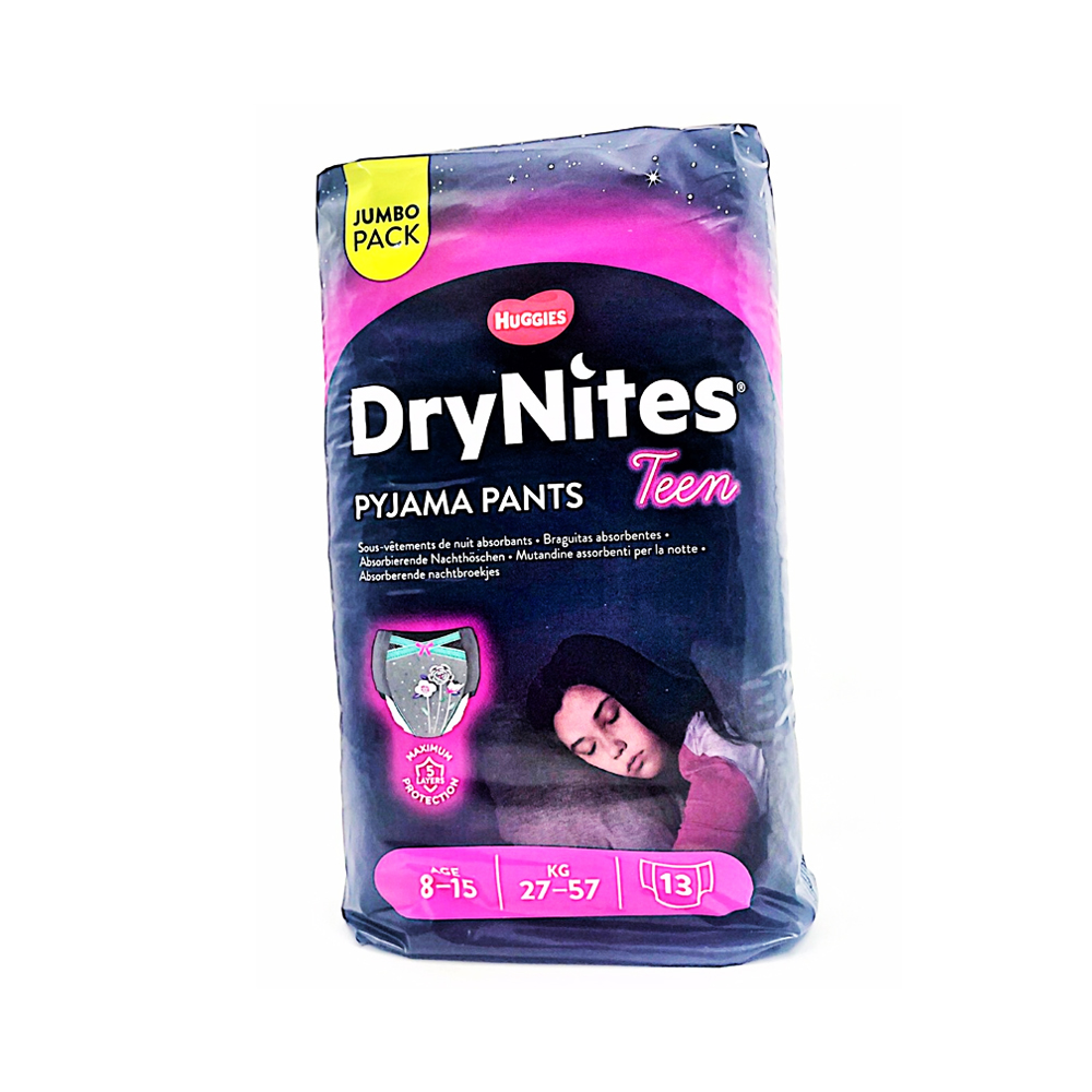 huggies drynites girl