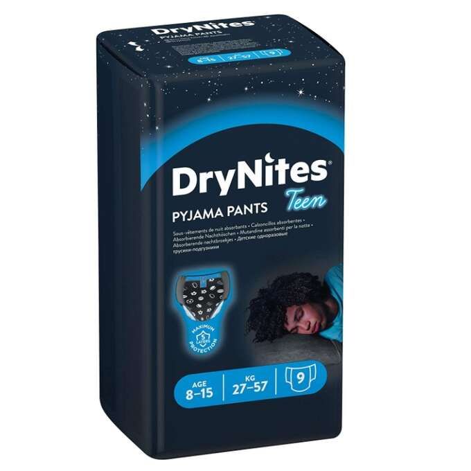 huggies pieluchy dry nites large boys 9 szt