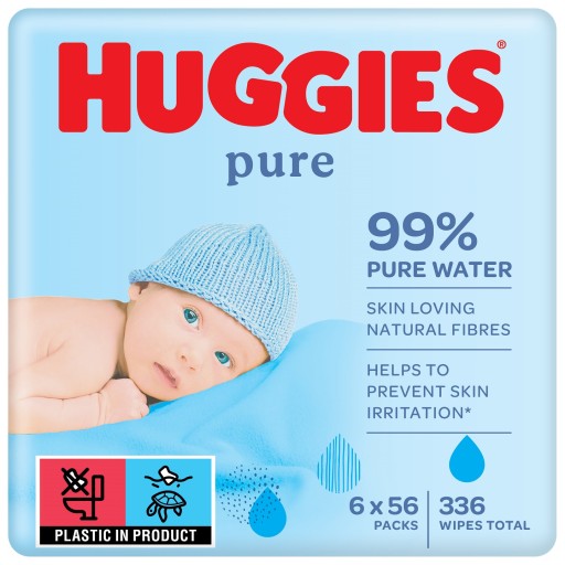 huggies pure chusteczki