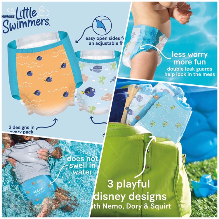 huggies swimmers s m l