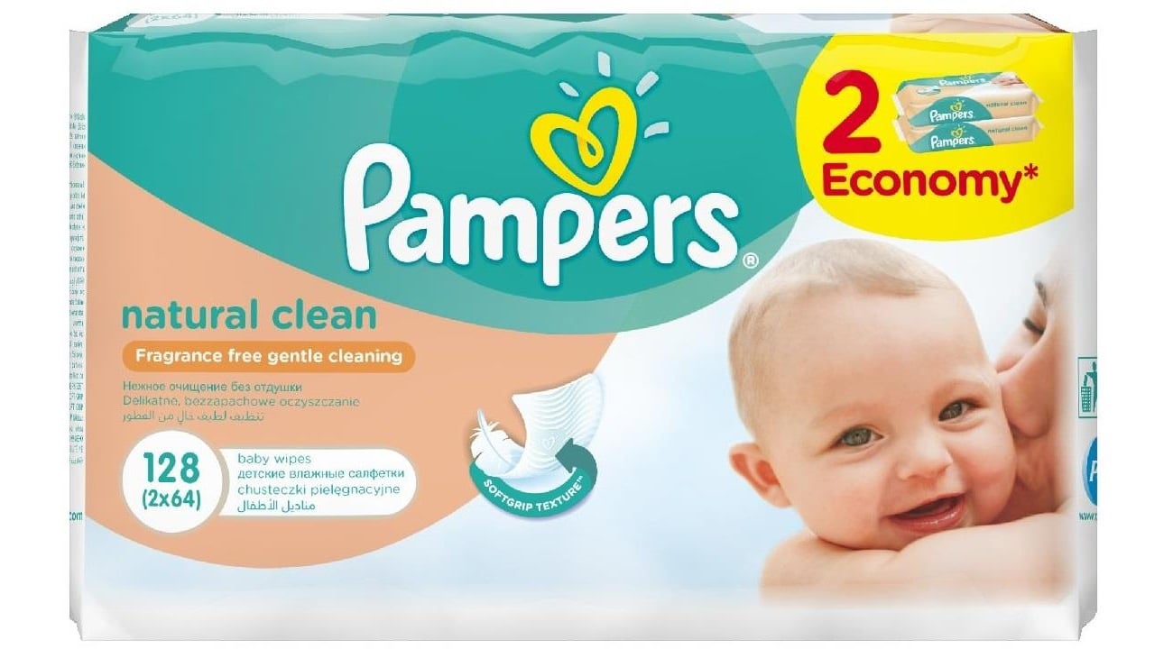 husteczki pampers natural clean