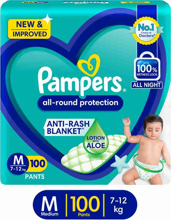 ile kosztują pampersy z firmy pampers 100 szt