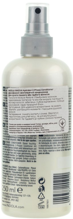 indola innova hydrate bi 250ml odżywka do włosów opinie