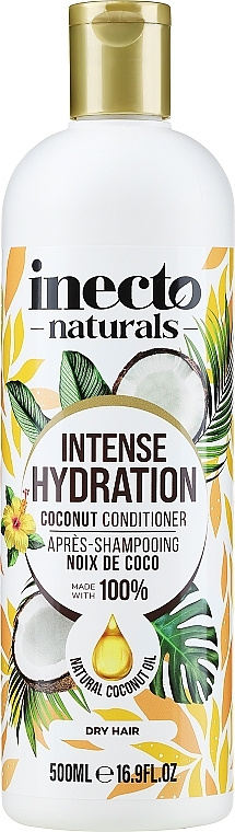 inecto coconut odżywka do włosów suchych i zniszczonych 500 ml