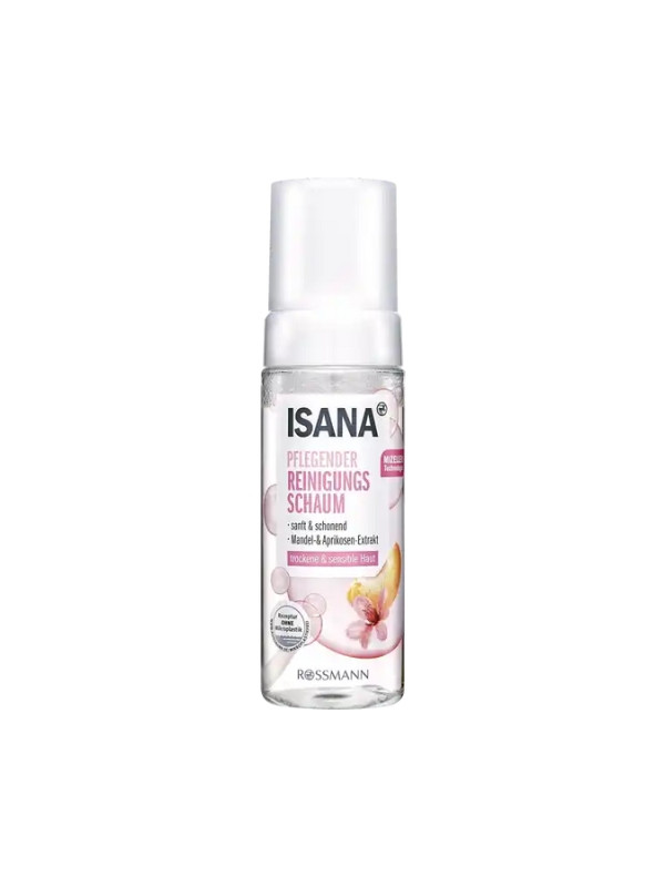 isana cream peach pianka do twarzy