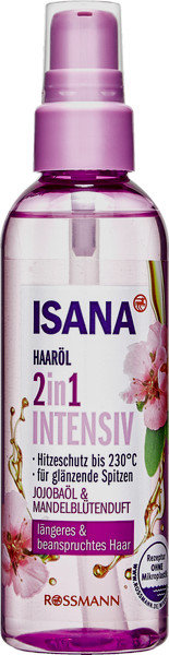 isana intensiv 2in1 olejek do włosów 100 ml