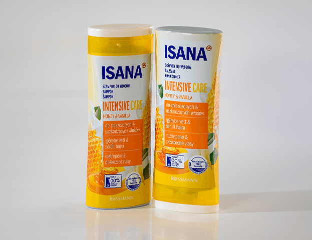 isana intensive care szampon do włosów zmęczonych i zniszczonych honey&vanilla