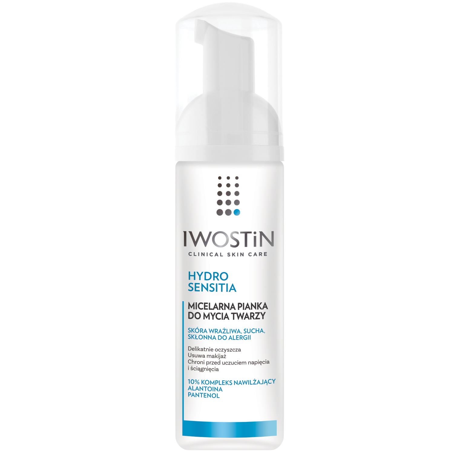 iwostin hydro sensitia pianka micelarna do mycia twarzy 165ml