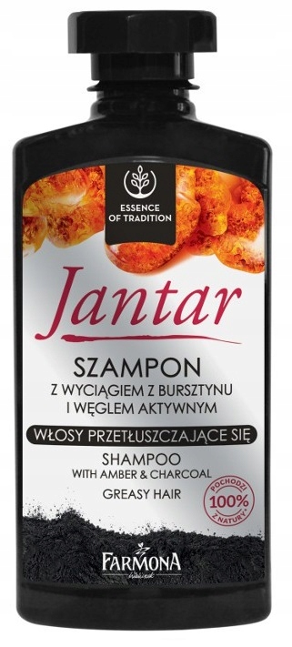 jantar bursztyn szampon