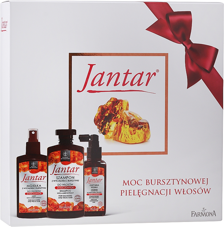 jantar odżywka do włosów zniszczonych spray 100 ml