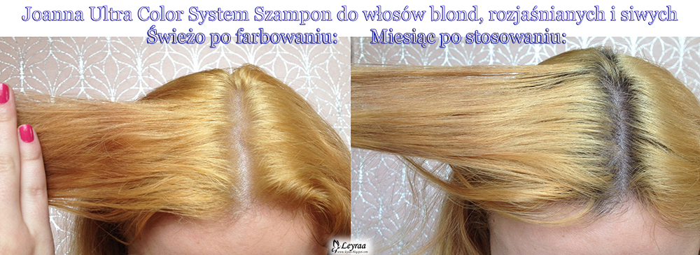 joanna ultra color system szampon do włosów blond efekty