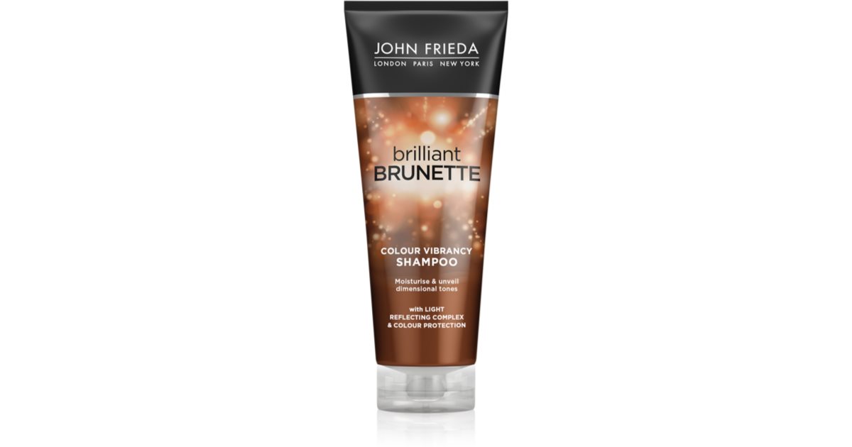 john frieda brilliant brunette szampon do włosów colour protecting