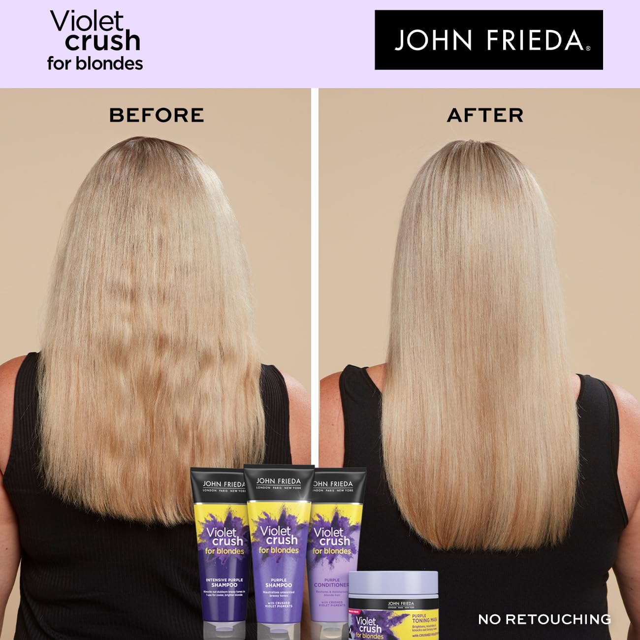 john frieda fioletowy szampon