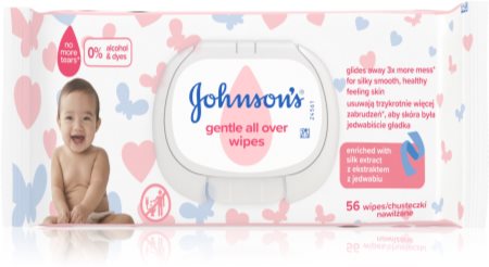 johnsons baby diapering nawilżane chusteczki