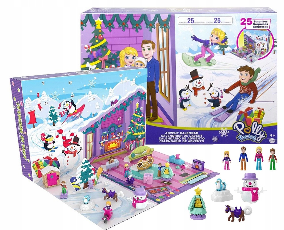 Kalendarz adwentowy Polly Pocket GYW07