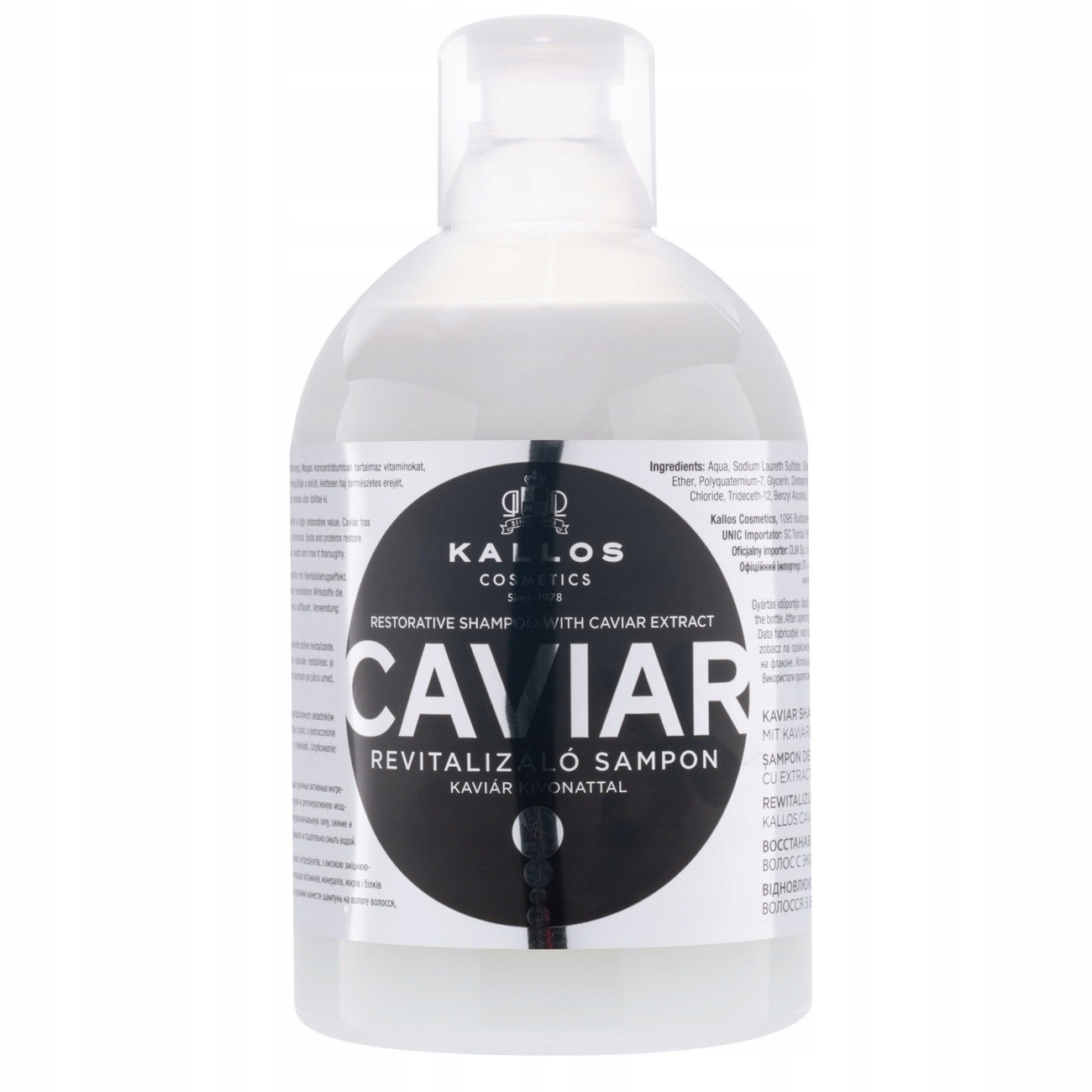 kallos caviar szampon do włosów z ekstraktem z kawioru