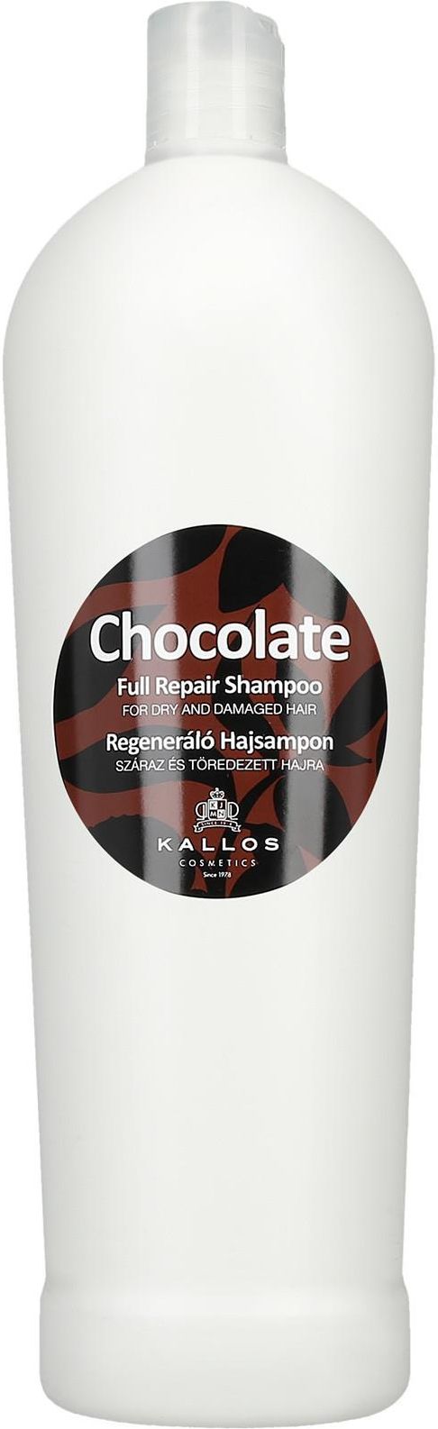 kallos cosmetics chocolate szampon włosów 1000 ml