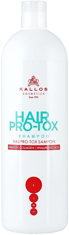 kallos hair pro tox szampon