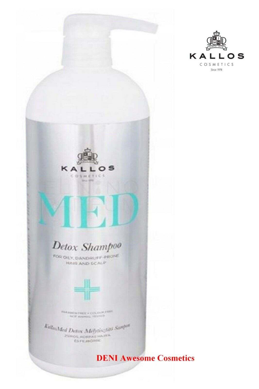 kallos med deep repair szampon 1000 ml