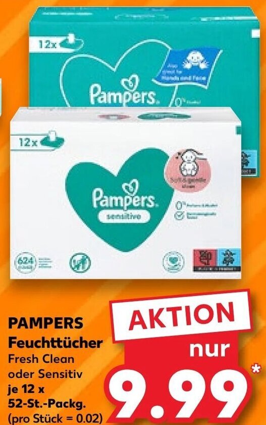 kaufland pampers sensitive