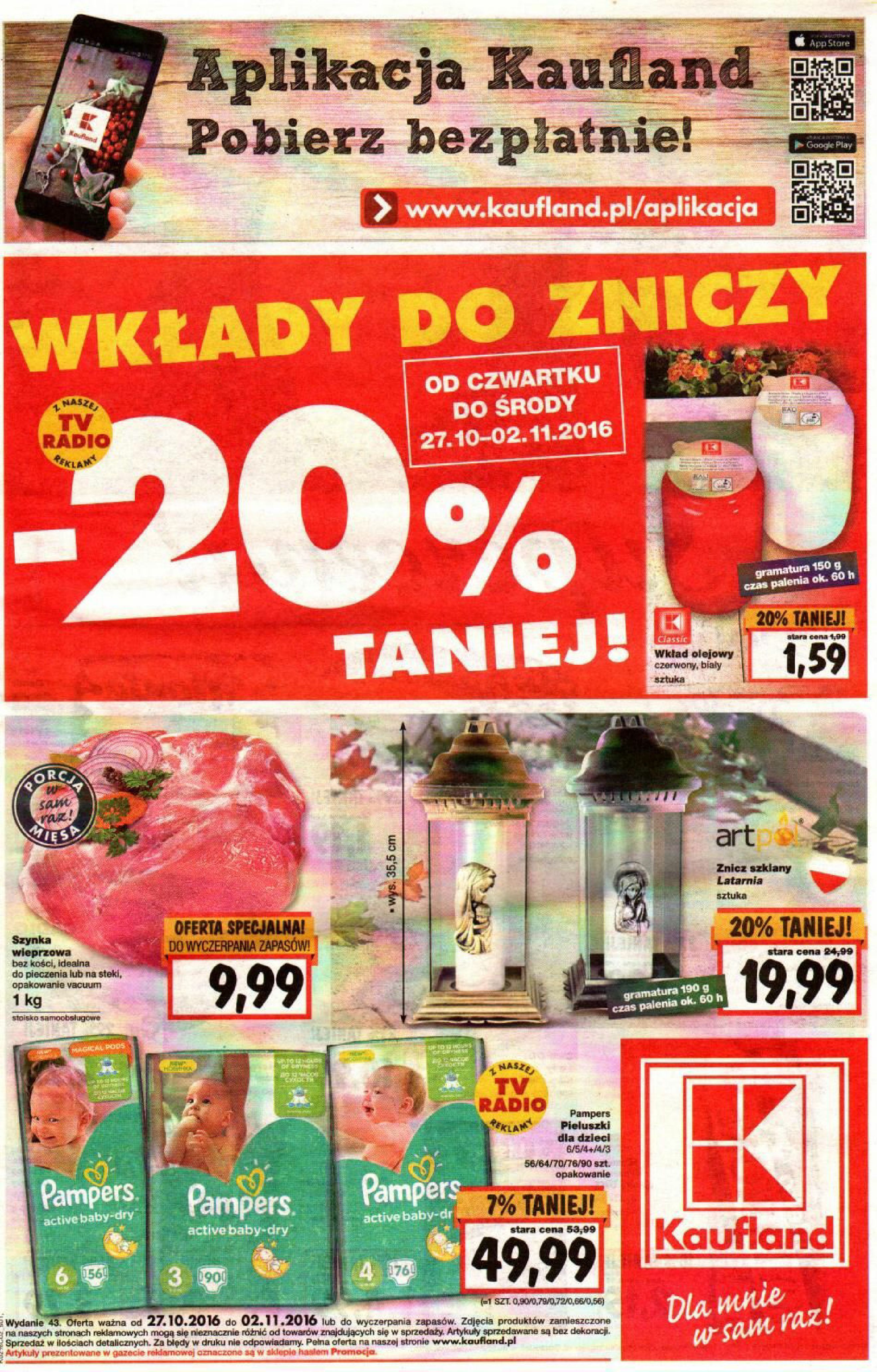 kaufland pieluchy baviola