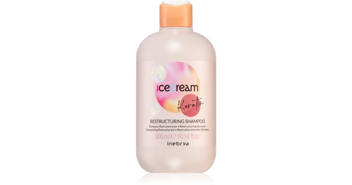 keratin szampon z keratyną 300ml inebrya