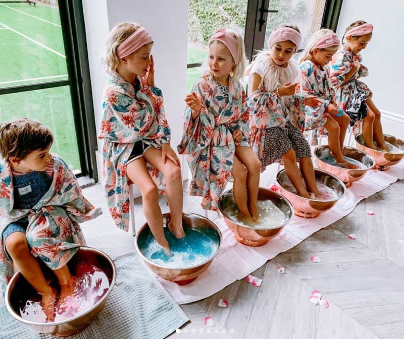 kids pamper party