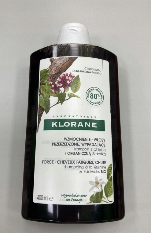 klorane chinina szampon 400 ml